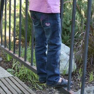 Laugh Girls Slim Fit Bootcut Jeans